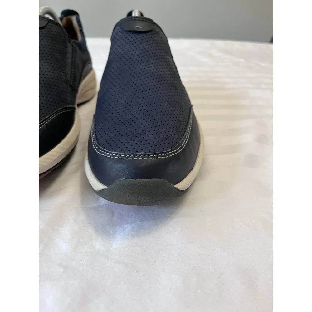 Clarks Wavewalk Unstructured Loafers Men’s 10.5 M Un Trail Step Blue Ortholite
